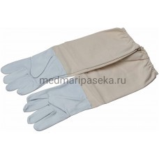 Перчатки кожаные с нарукавниками (Россия)